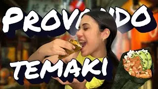Provando Temaki!! - Cantinho da Karla