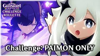 Can You Beat Genshin Impact as Paimon?? | Challenge Roulette Inazuma (#3)