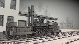 S&D railways double tender engines