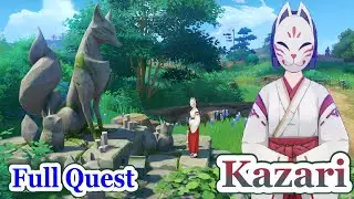 Sacred Sakura Cleansing Ritual ( Full Quest ) | World quest ( Kazari ) - Genshin Impact