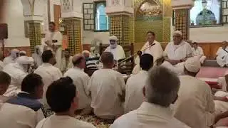 زيارة الشيخ مولاي الحاج التواتي إلى الشيخ سيدي خالد عدلان بن تونس من رحاب الزاوية العلاوية مستغانم