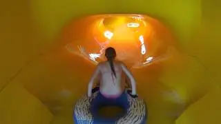 Scary Storm Water Slide at Lost City