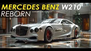 Mercedes Benz W210 Reborn Concept Car, AI Design
