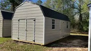 Buna Tx 12x24 Metal Side Lofted Barn 