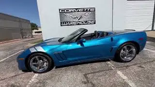 2010 Chevrolet Corvette Jet Stream Blue Grand Sport CONV