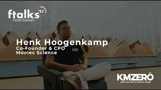 Henk Hoogenkamp, Co- Founder & CPO in Moolec Science. #ftalks23