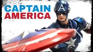 Play Arts Kai Captain America figure
