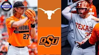 #21 Texas vs #17 Oklahoma State Highlights (Exciting!) | Game 3 | 2023 College Baseball Highlights