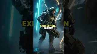 Futuristic Exoskeletons: Enhancing Soldier Strength and Endurable #military #futuristic #soldier