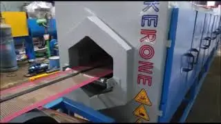 Microwave / Infrared Rubber Vulcanization Line