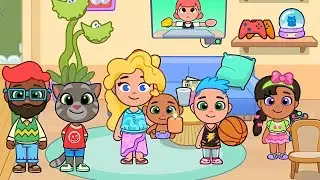 My Talking Tom Friends World - Family, Tom's Funeral l Compilation Cat Gameplay? 