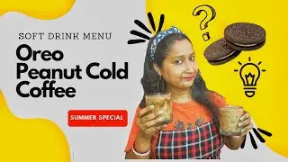 Oreo Peanut Cold Coffee