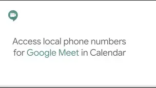 Access local phone numbers