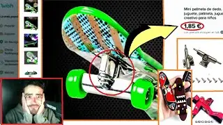 CHEAP FINGERBOARDS at WISH.com? | Tech Deck Ramps