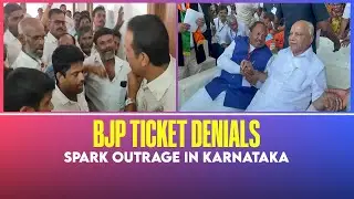 Dissent erupts in several constituencies over BJP&rsquo;s ticket for the Lok Sabha polls