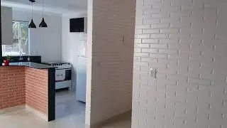 VEJA O RESULTADO FINAL dessa obra feita com tijolo ecológico (vídeo 12)