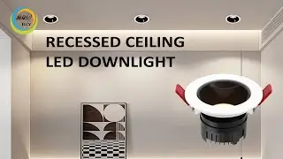 Anti-glare soft light recessed ceiling downlight indoor simple install