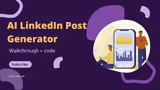 AI LinkedIn Post Generator | Streamlit + Langchain + Gemini  AI Project Demo
