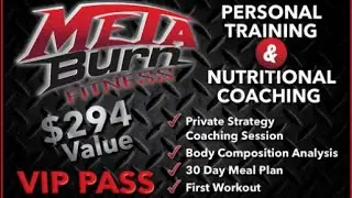 Meta Burn Fitness VIP Access Card | Locust Valley Personal Trainer
