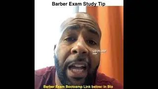 Stop wasting time &ldquo;Studying&rdquo; for the State Board Barber Exam