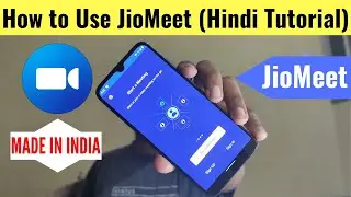JioMeet Tutorial in Hindi | Made in India Alternative of Zoom Meeting App
