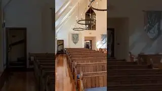 Мемориальная часовня Чатлос в бухте, вид с места расположения органа