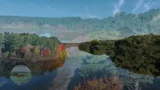 Some New England Aerial Autumn Images - Lake St, Acushnet, MA
