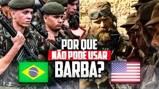 CURIOSIDADES MILITARES - POR QUE N&Atilde;O PODE USAR BARBA? O QUE SIGNIFICA O BOOT MARROM?