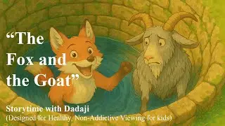 The Fox and the Goat | Aesop&rsquo;s Fables for Kids | Moral Story in English | Storytime with Dadaji