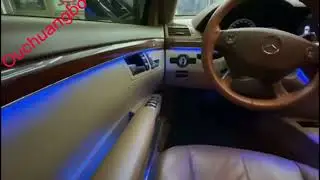 Ouchuangbo ambient light for Mercedes Benz S W221 S350 S400 W216 2006-2014 dashbaord lighting
