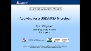 Applying for a USDA/FSA Microloan