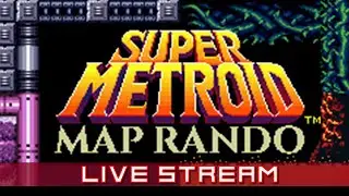 Map Rando | Chozos Objective, Dread Samus | Super Metroid Live Stream