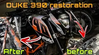 duke 200 BS3 convert Duke 390 BS3|| 🤩 complete restoration||🤩