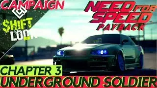 NFS PAYBACK | CHAPTER 3 PART 3 - UNDERGROUND SOLDIER | CAMPAIGN [English] #playerkolkata #PKBG