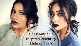 Shay Mitchell Vampy Fall or Winter Inspired Celebrity Makeup Tutorial Episode 5
