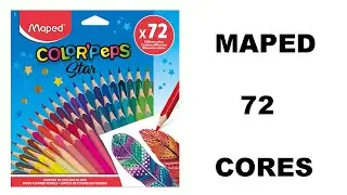 LÁPIS DE COR MAPED 72 CORES