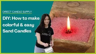 Making Easy and Colorful Pearled Candles | DIY Candle-making | Direct Candle Supply