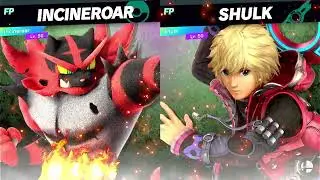 Super Smash Bros Ultimate Amiibo Fights Incineroar vs the World #57 vs Shulk