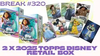 2025 Topps Disney Chrome &ndash; 2 value Box