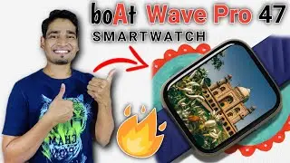 Boat Wave Pro 47 Smartwatch 🔥| Live Match Update | Confirm All Specification | boat Wave Pro 47