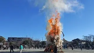 稲城市内４か所 どんど焼きめぐり 2026
