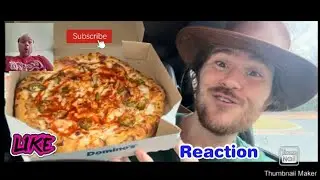 Реакция на отзыв о пицце Domino&rsquo;s Spicy Chicken Bacon Ranch