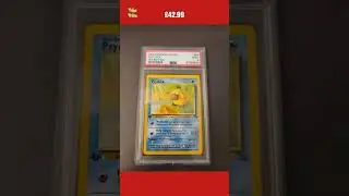 Pokemon Cards: Fossil 1st Edition Common: Psyduck 53/62 PSA 9