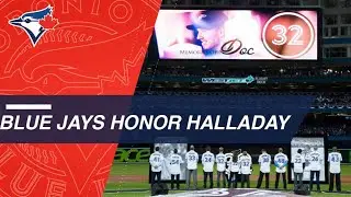 Blue Jays remember Roy Halladay on Opening Day