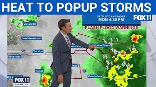 Popup thunderstorms roll into Southern California | FOX 11 LA