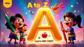 A to Z Drawing for Beginners | Learn Alphabet ABC-2