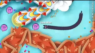 SnakeIo🐍 I Found Delicious Score in The Map 🐍 Epic Snakeio Gameplay snake game