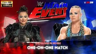 WWE 2K25 | Lyra Valkyria vs Ivy Nile - One-on-One Match
