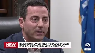 Riverton Mayor Trent Staggs joins Trump administration