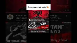 Daddy is home 💀 #yash #toxic #toxicmovie #toxicteaser #rockybhai #kgf3